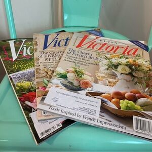 Bliss Victoria Magazines Lot of 3:  May/June ‘16, Mar/Apr ‘17, May/June ‘17